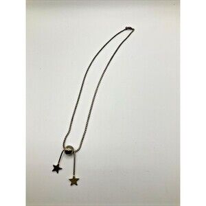 Goldtone Star Chain Pendant Fashion Jewelry Subtle Statement